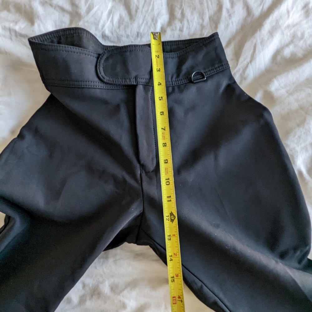 Vintage LL Bean Schoeller Snow Ski Pants Black Size 4 - Picture 5 of 11